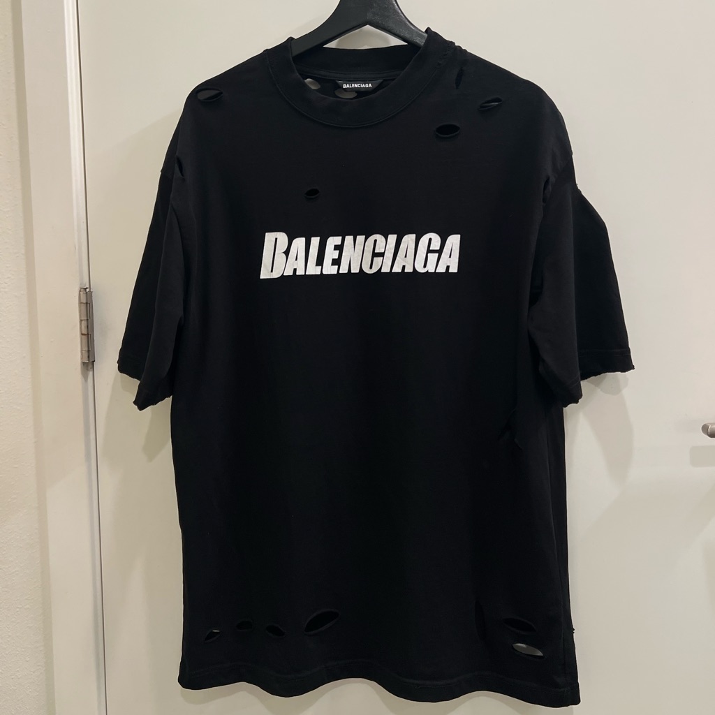 Balenciaga Men Tshirt Size M Oversized
